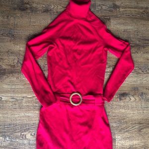 Red sweater